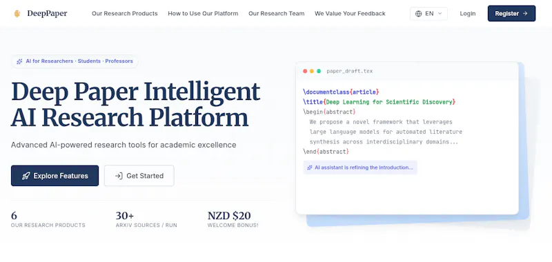 Deep Paper screenshot 1