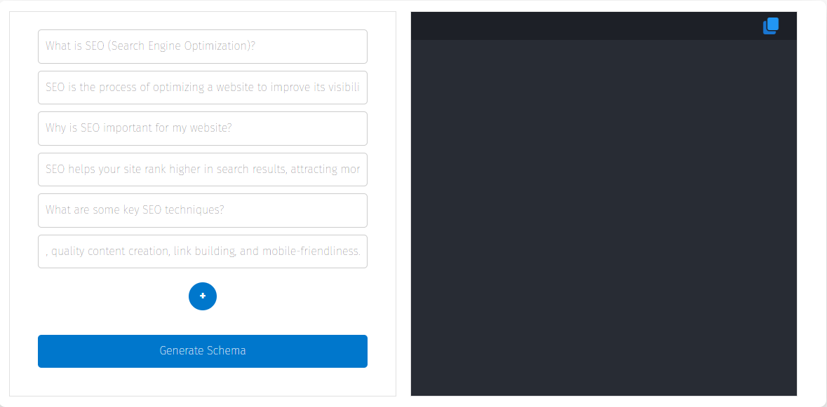 FAQ JSON Schema Generator media 1