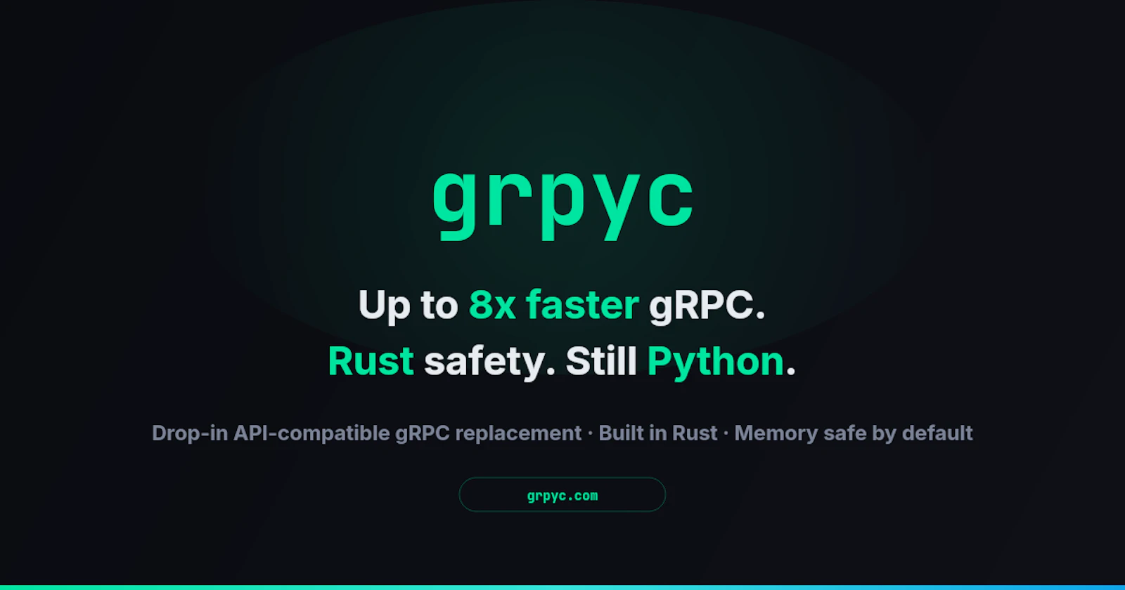 grpyc: Fast gRPC for Python screenshot 1