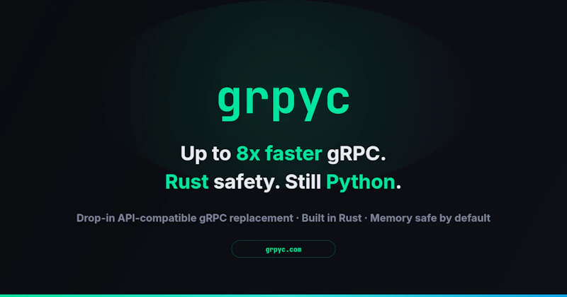 grpyc: Fast gRPC for Python screenshot 1
