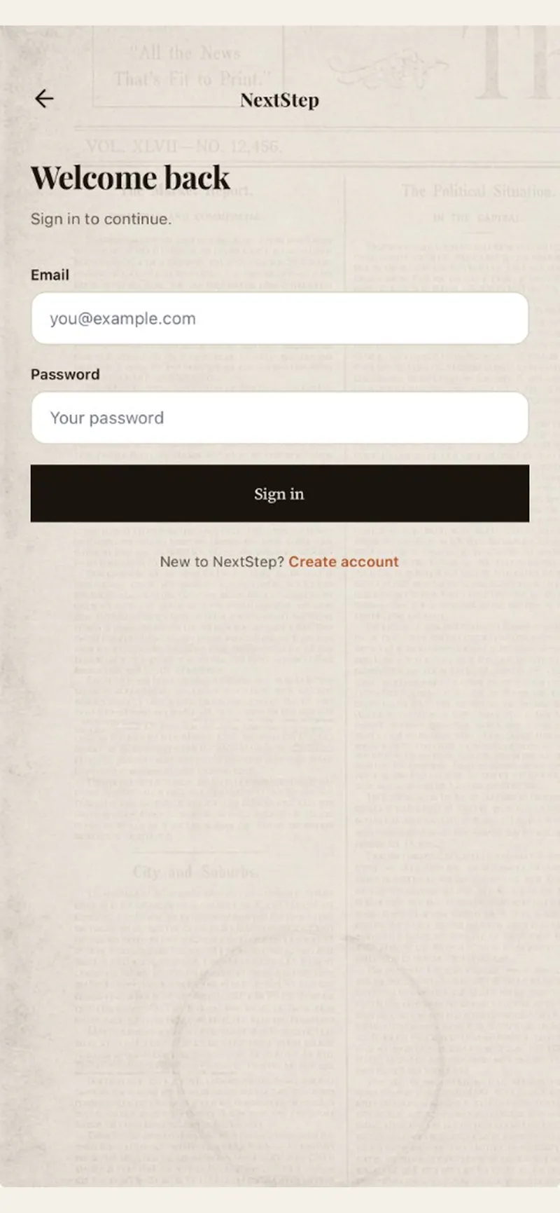 NextStep screenshot 4
