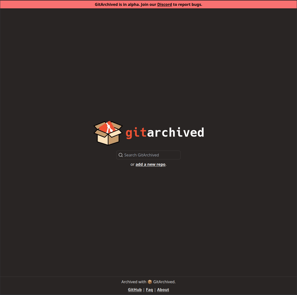 Mídia 1 de Gitarchivado - Uma salvaguarda contra a perda de repositórios on -line.