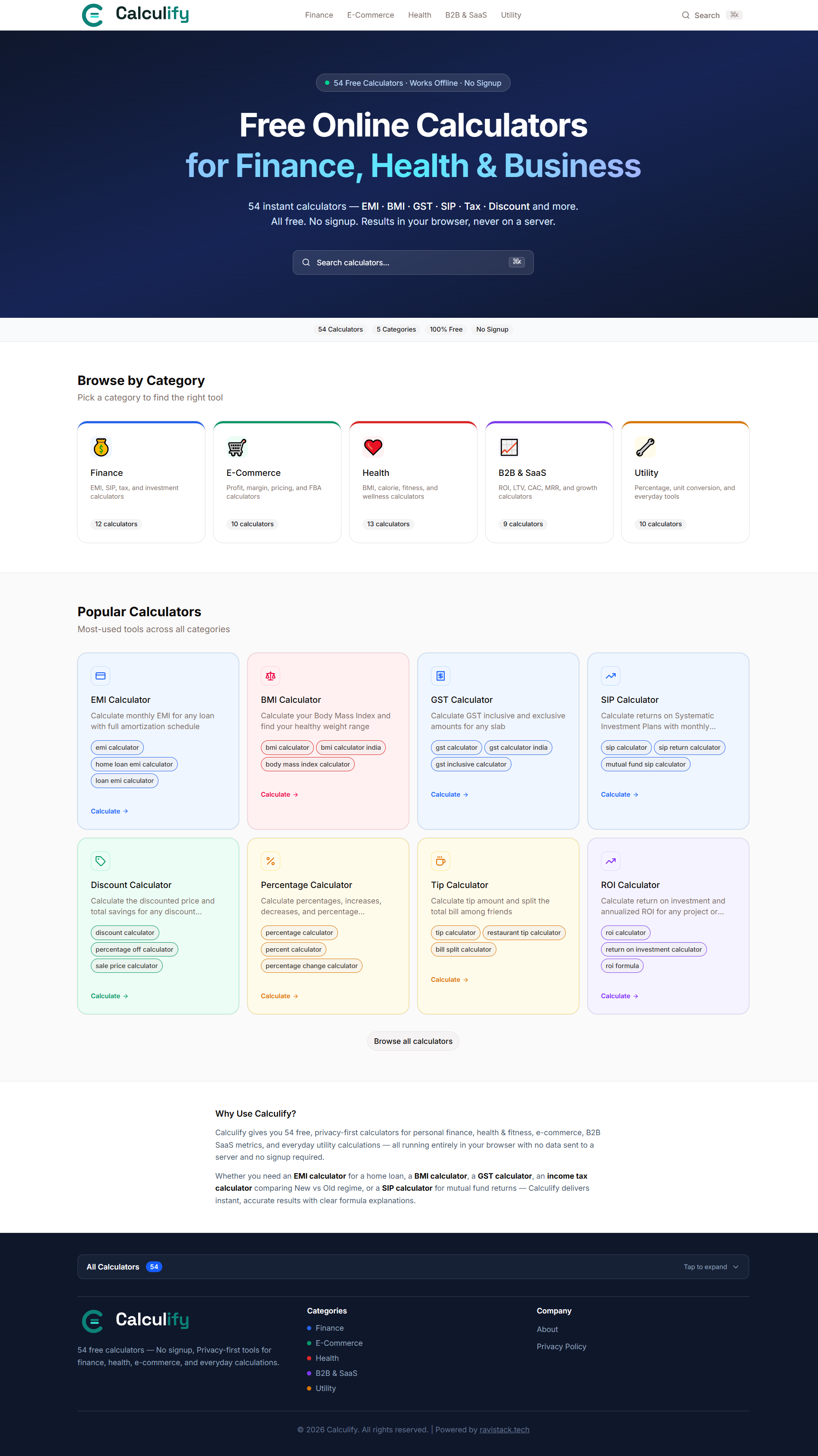 Calculify gallery image