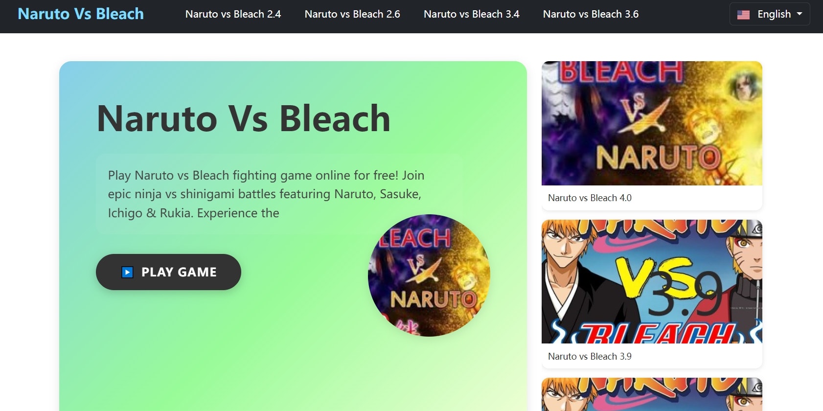 Free Anime Fighting Game media 1