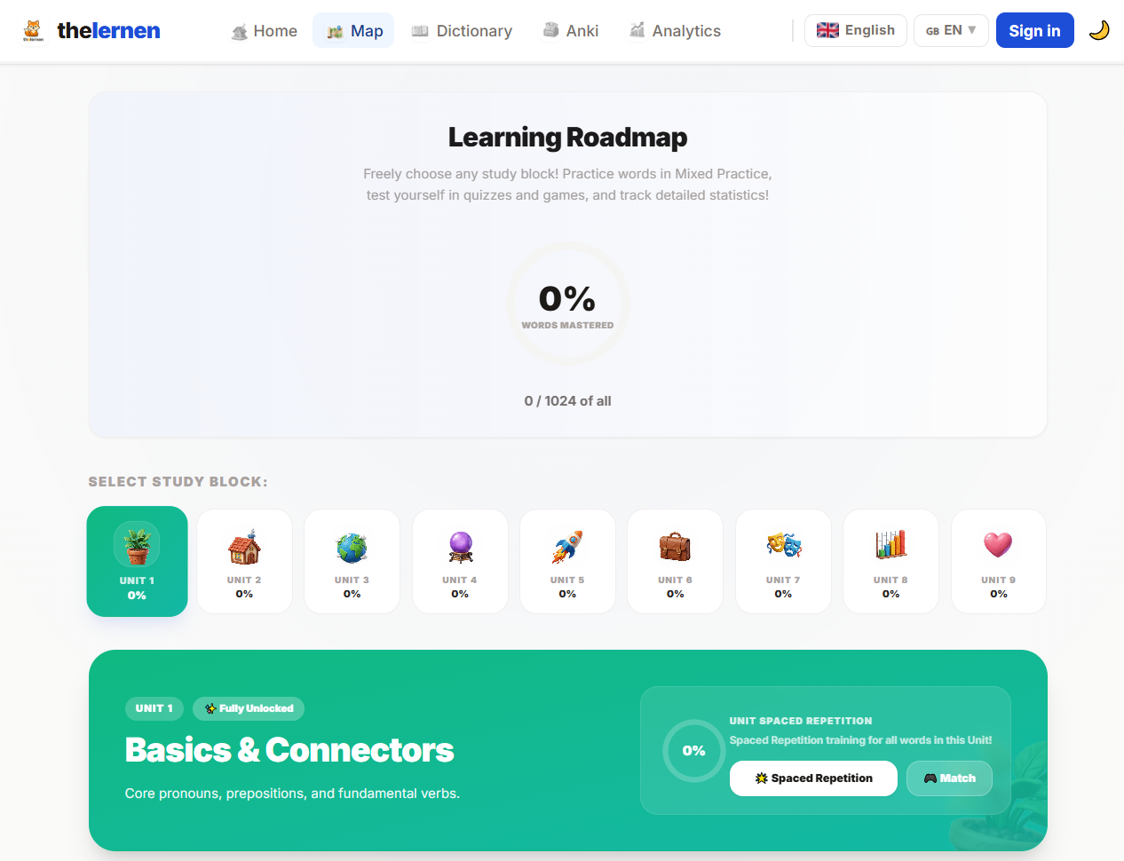 theLernen AI — Learn 1000 Words gallery image