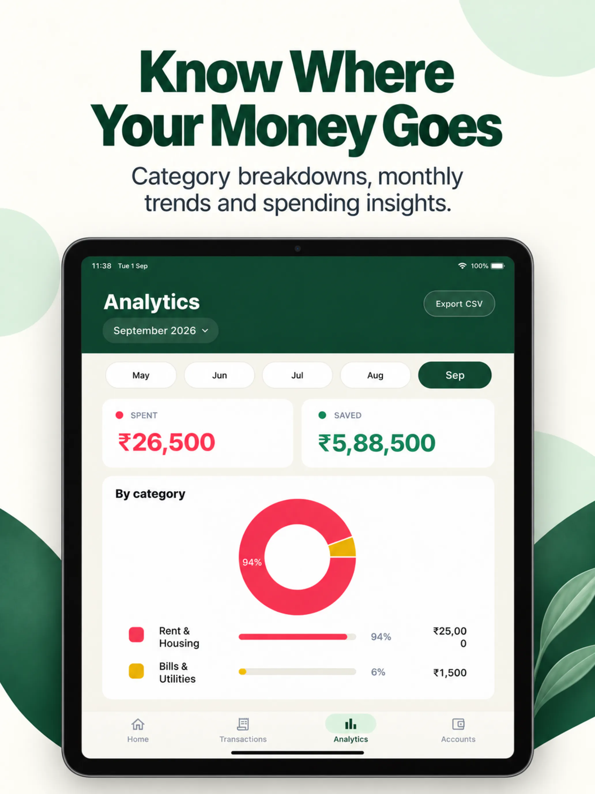 Expense Tracker & Planner gallery image