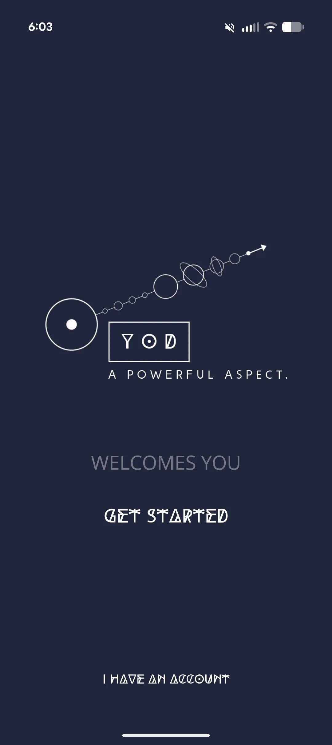 YOD, a powerful aspect 제품 배너