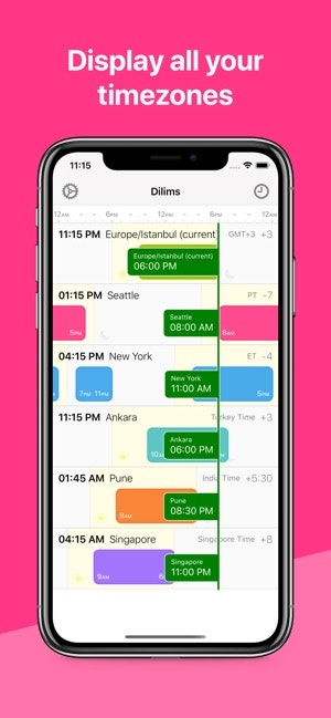 Dilims - Time zones gallery image