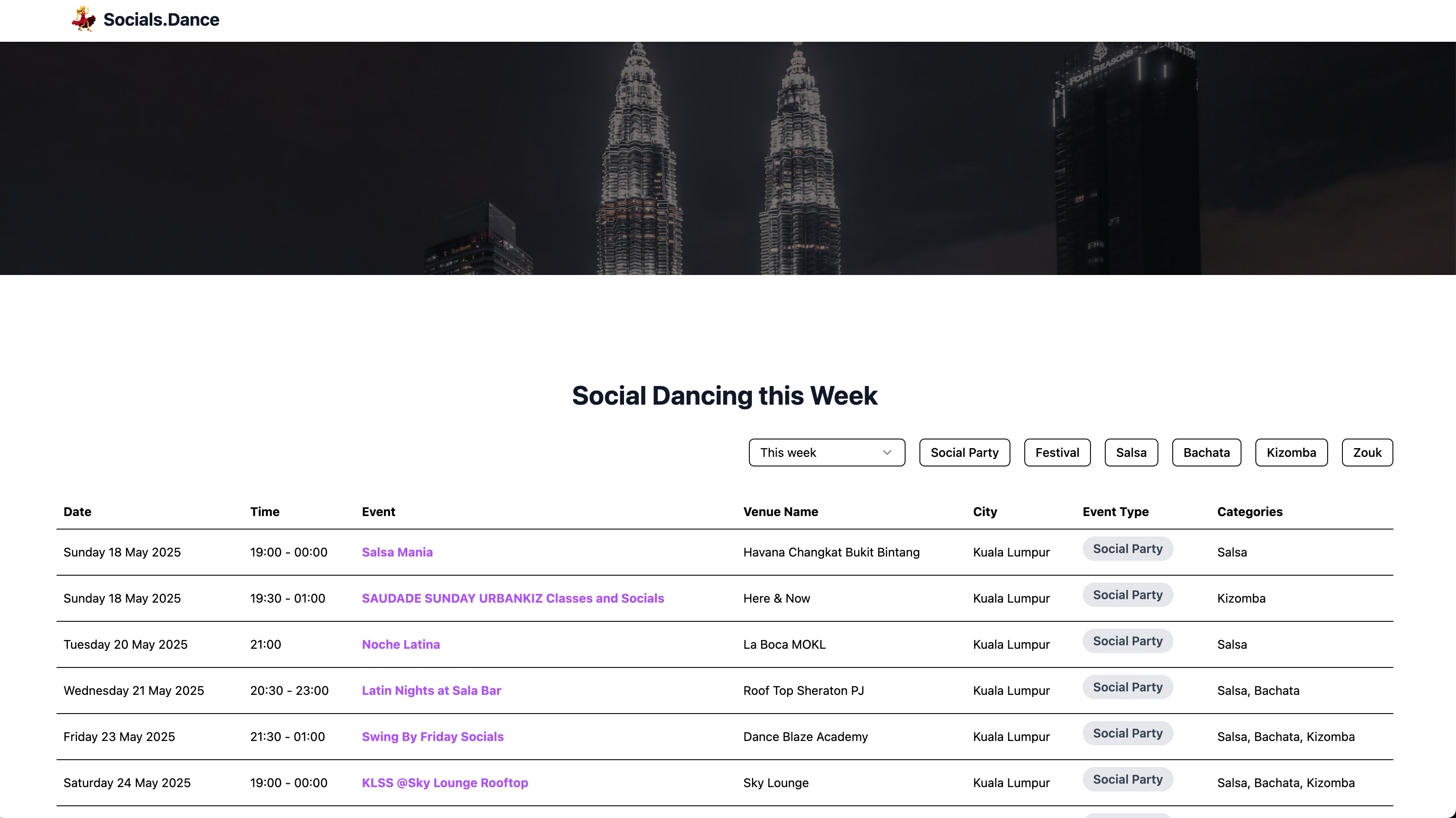 Mídia 1 de Social.Dance |Dança social com curadoria - Molho, em vários