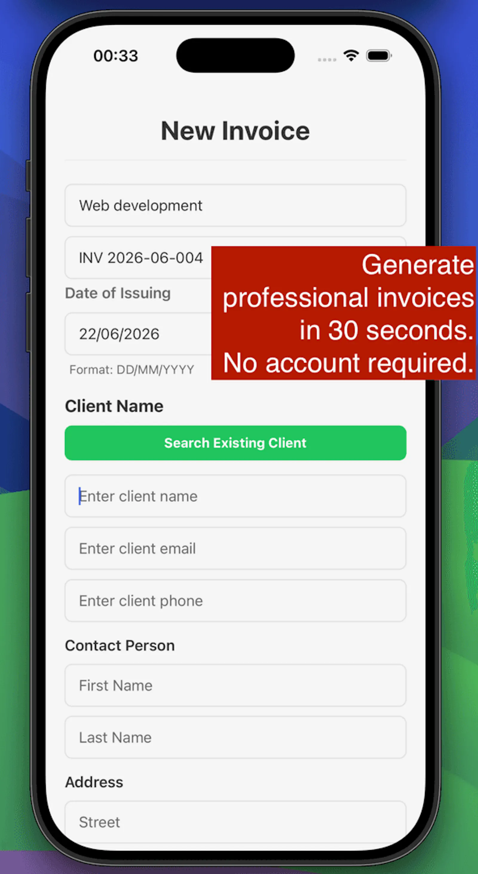 Invoiciz screenshot 3