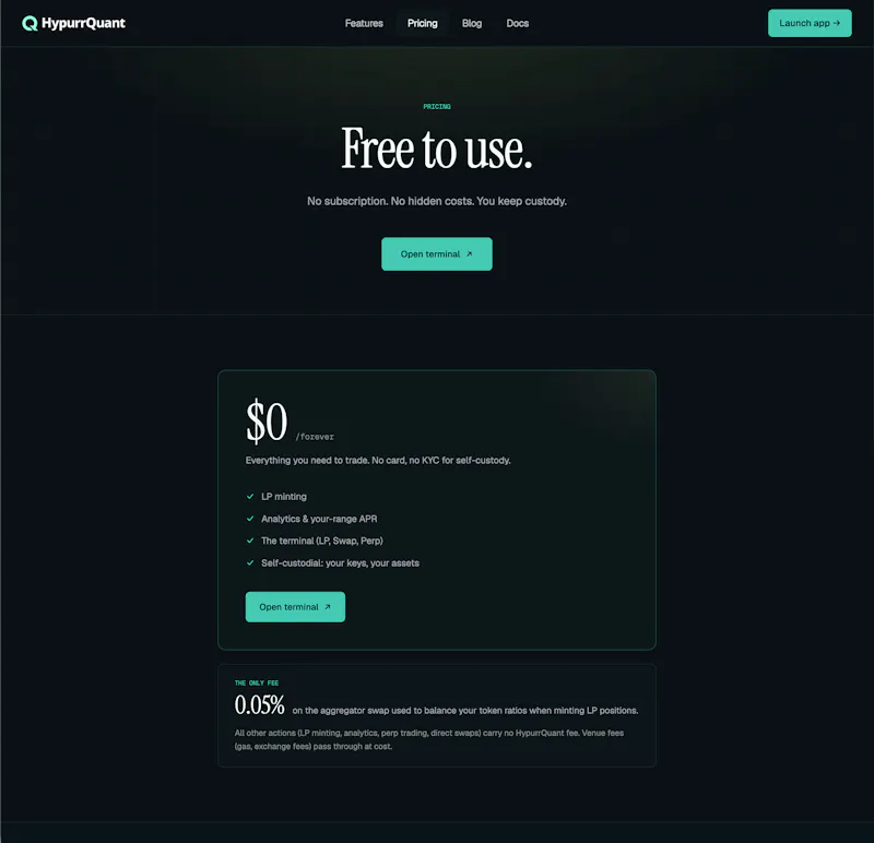 HypurrQuant screenshot 3