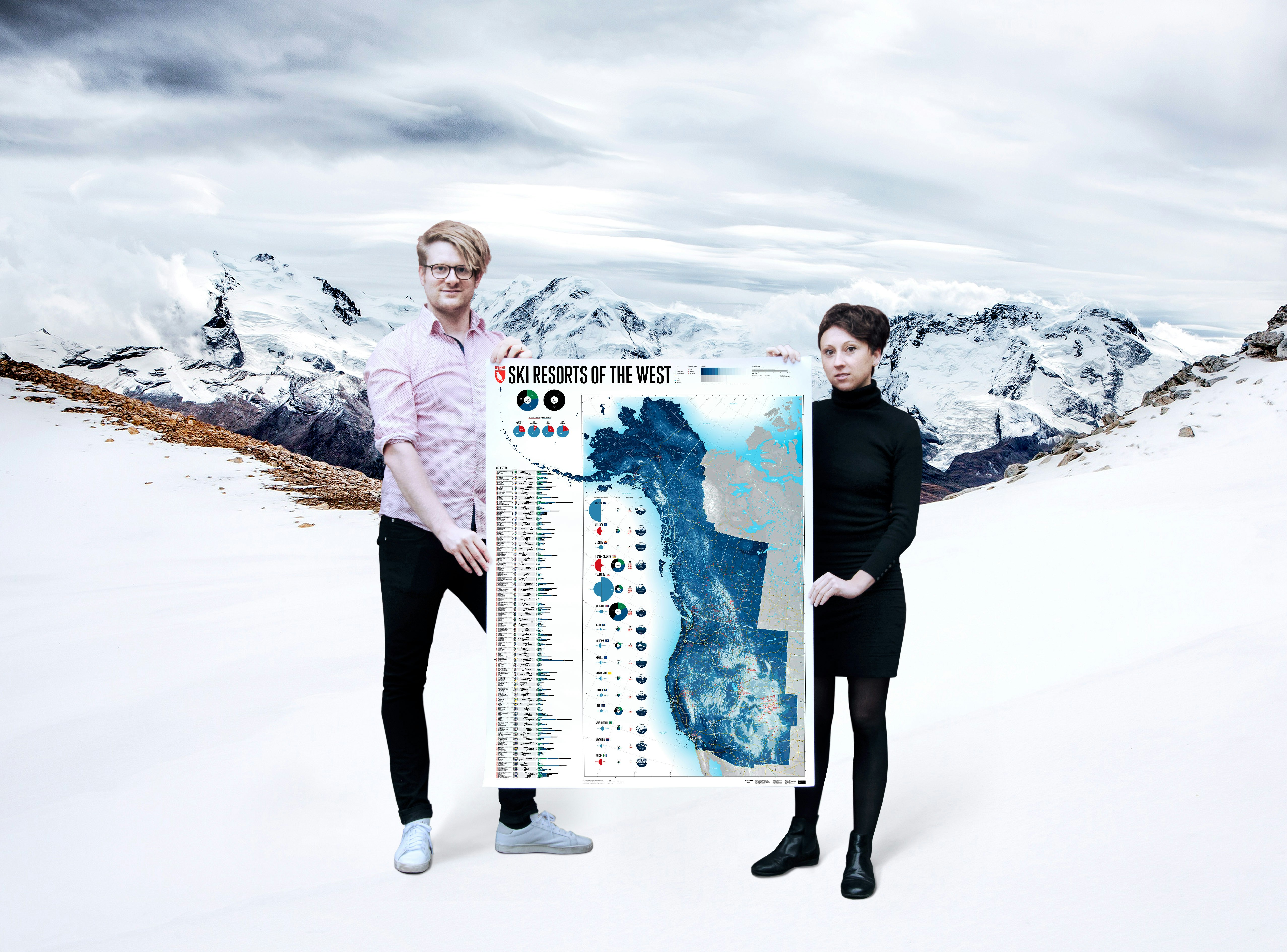 Ski resorts of the West