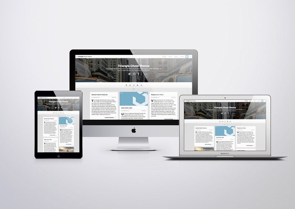 Triangle Ghost Theme