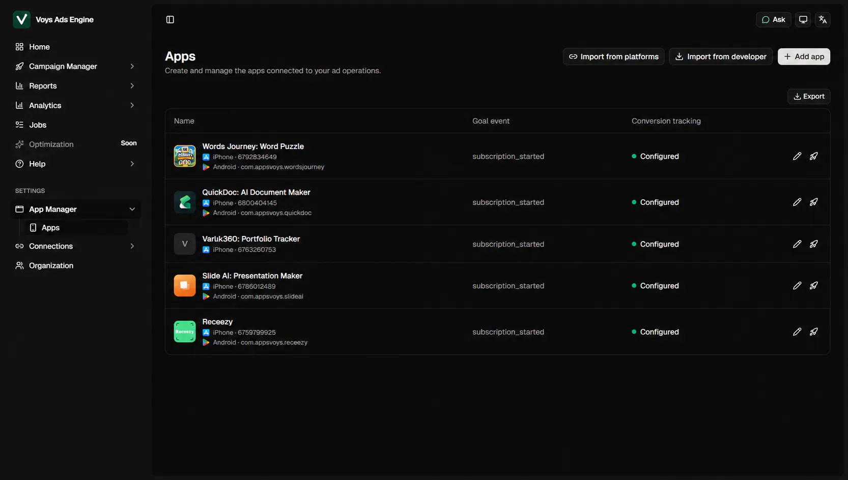 Voys Ads Engine gallery image