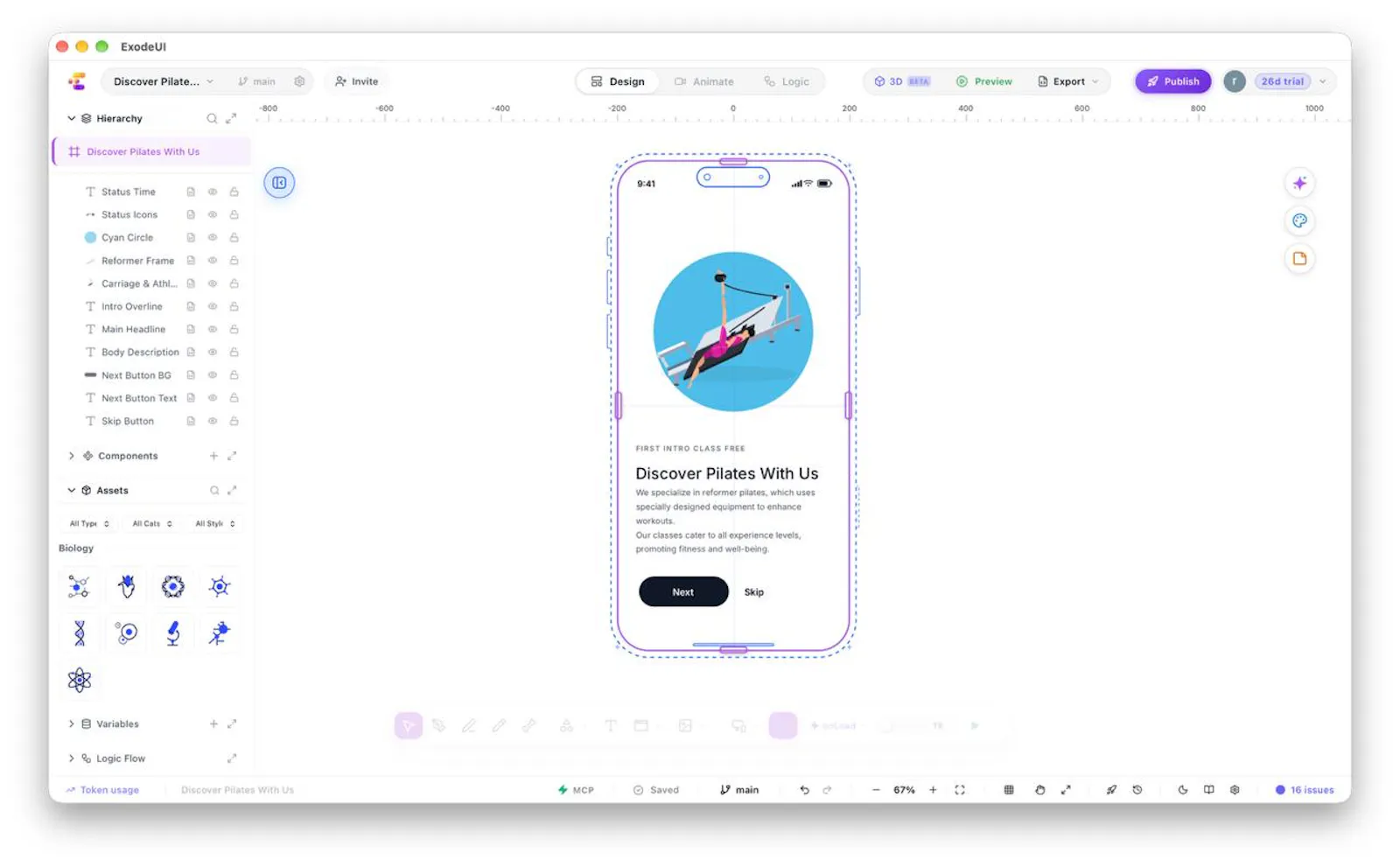 ExodeUI  screenshot 2