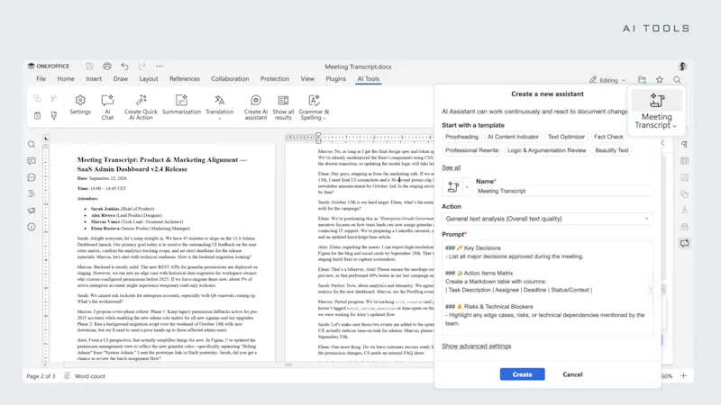 ONLYOFFICE Docs 10.0 screenshot 5