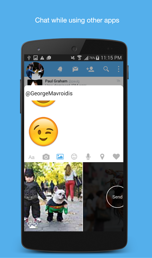 Direct Messenger for Twitter (Android)