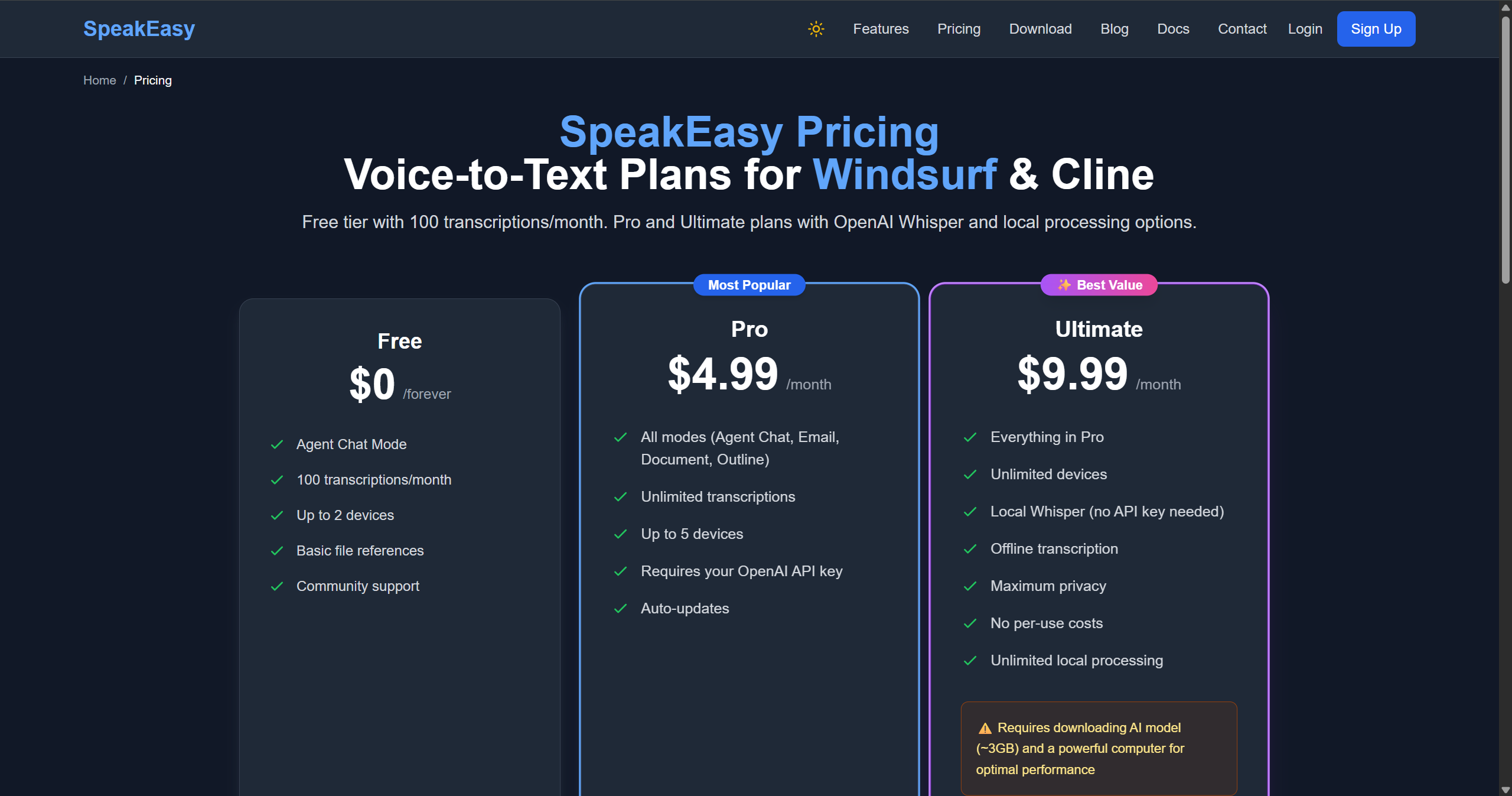 SpeakEasy - Screenshot 2 preview