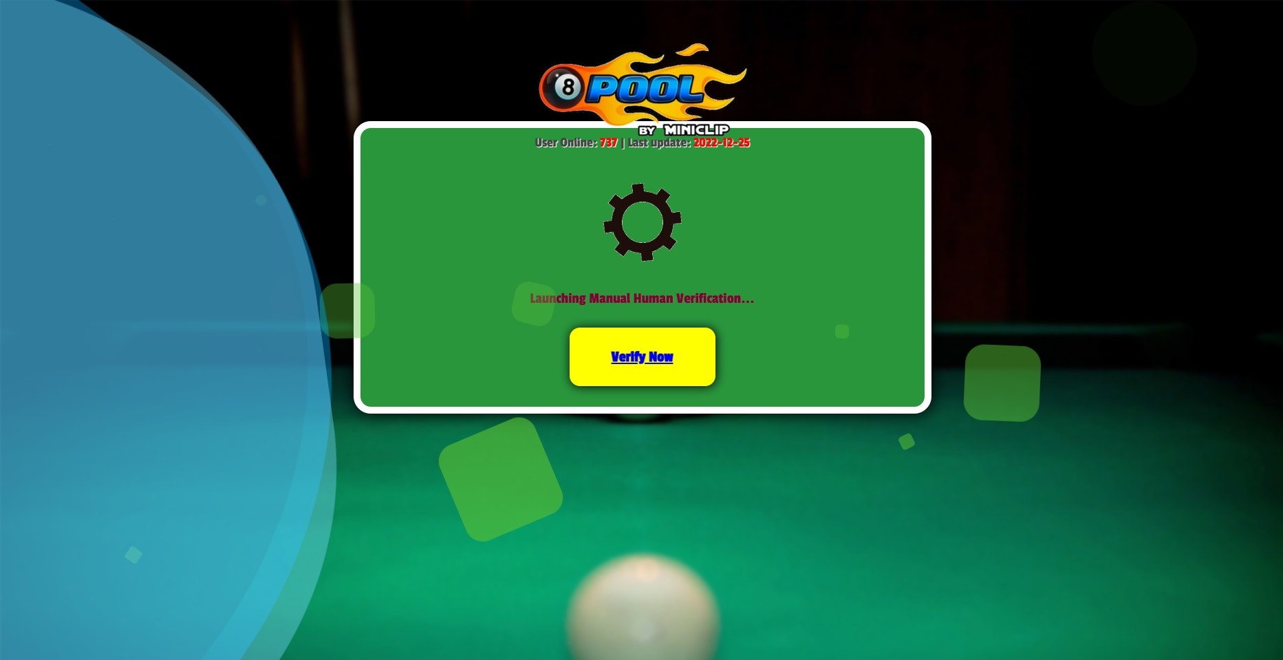 8 Ball Pool Coins Generator 100% Working 2022 / X
