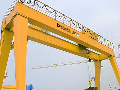 500 Ton Double Girder Gantry Crane - Screenshot 2 showing product features and functionality