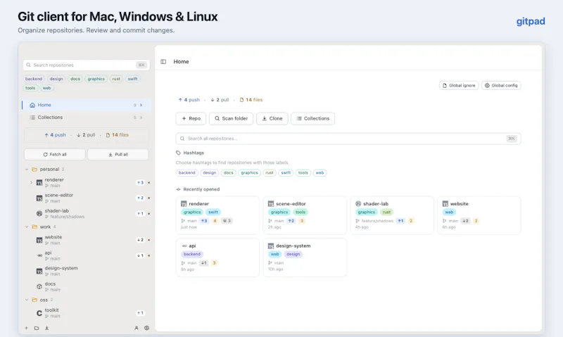 Gitpad screenshot 4