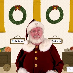 AI Santa by Synthesia
