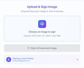 Image Sign gallery image