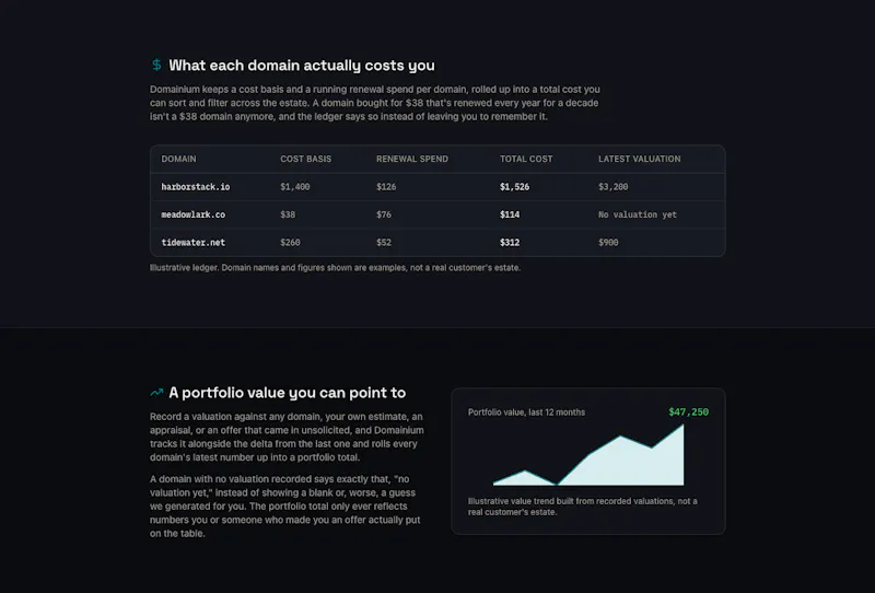 Domainium screenshot 2