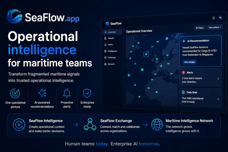 SeaFlow.app - Maritime Intelligence screenshot 1