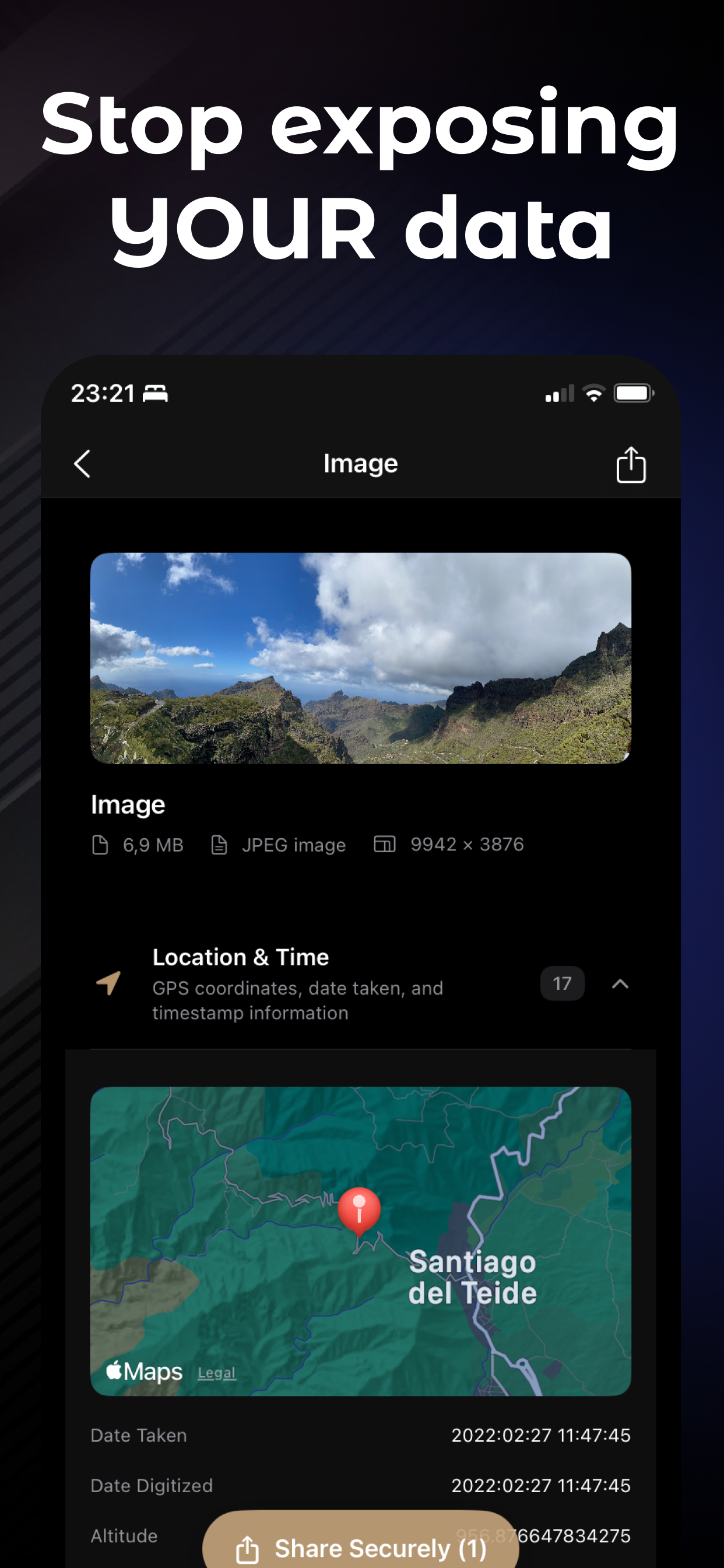 PrivyClean - Main product screenshot demonstrating key features and user interface