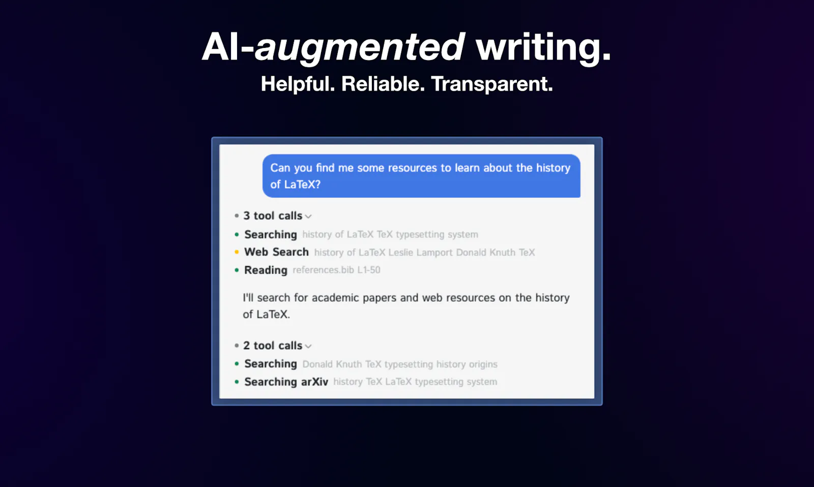 TeXposit screenshot 4