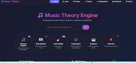 Music Theory Engine gallery image