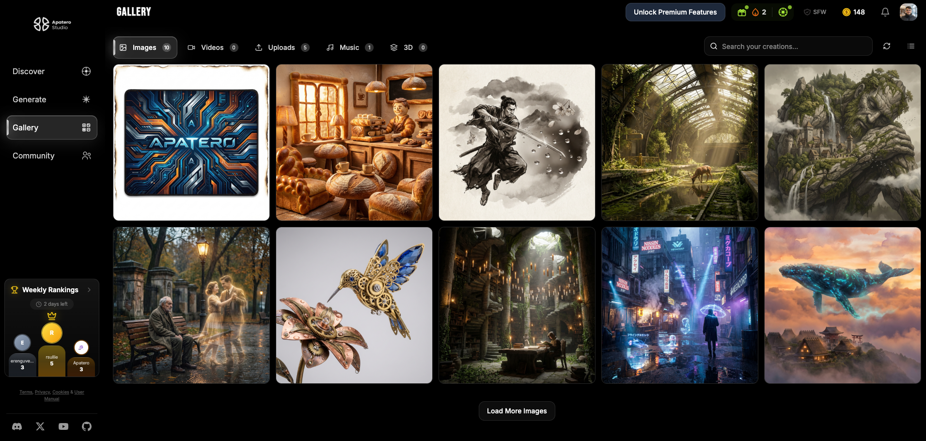 Apatero Studio gallery image