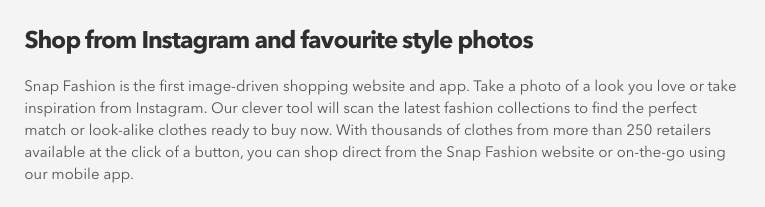 Snap Fashion media 1