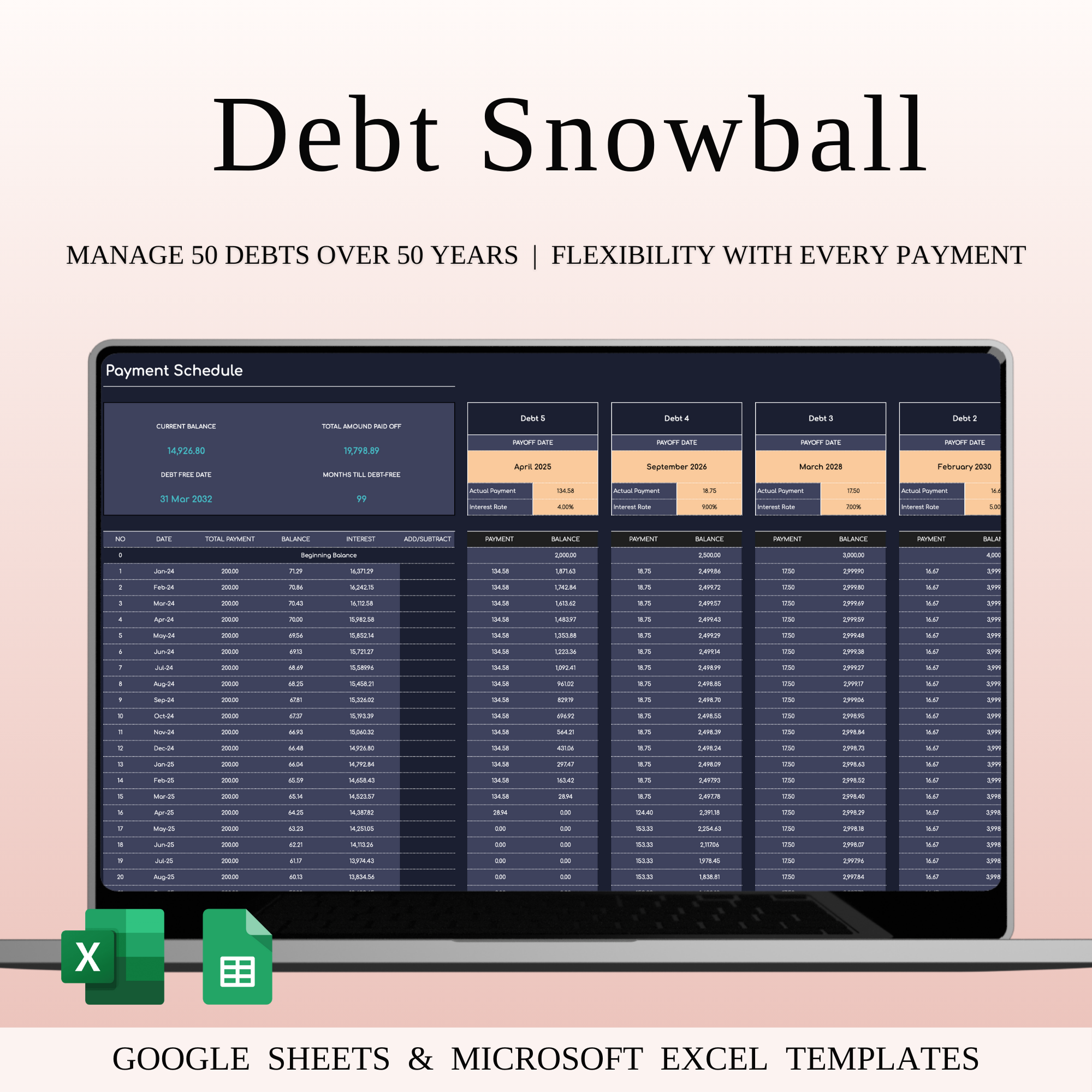 Debt Snowball Payoff logo