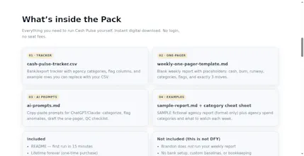 Cash Pulse Pack gallery image