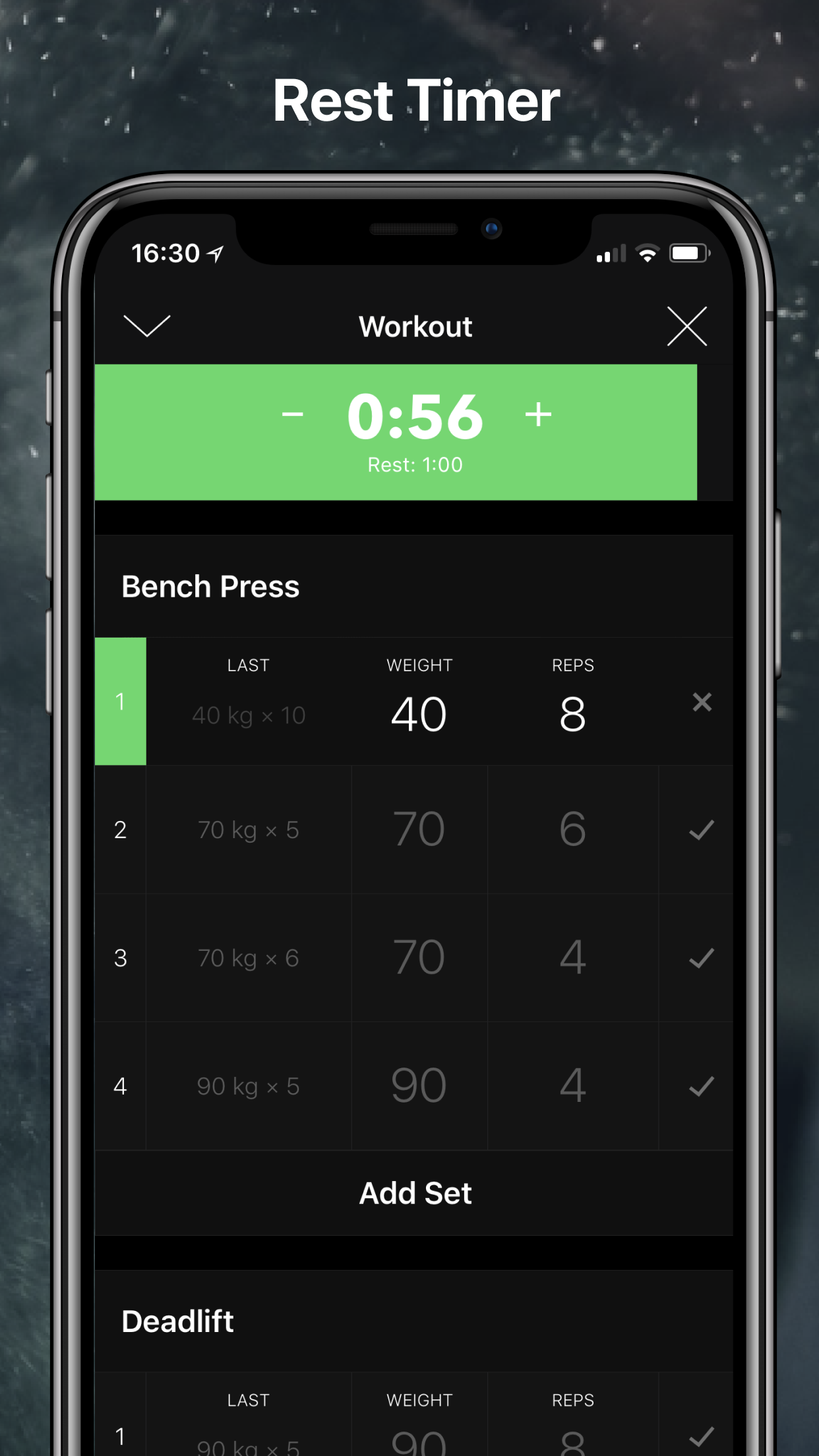 Weightroom Workout Tracker gallery image