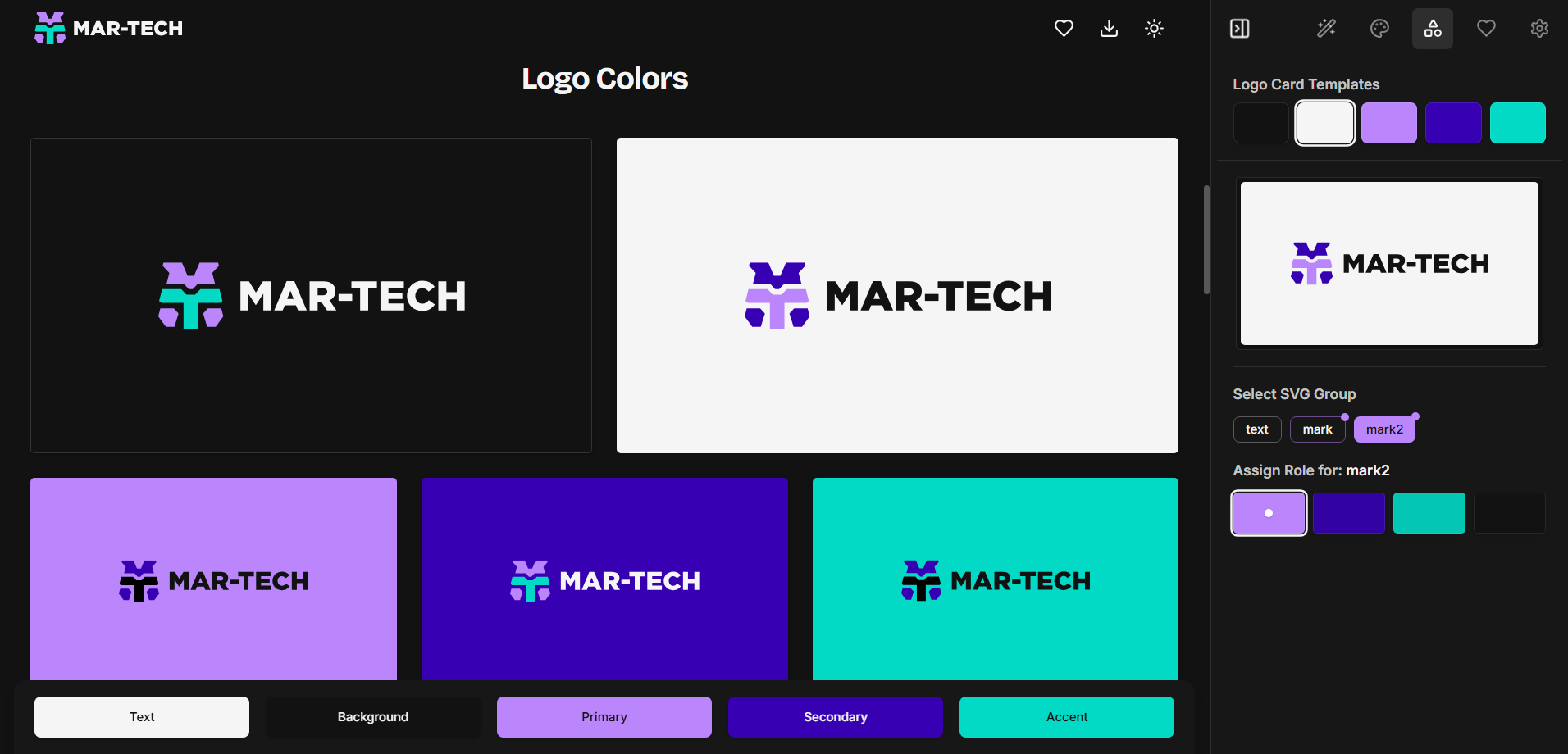 Oktopus - Smart, adaptives Farbwerkzeug für Branding und Logo -Design Medien 7