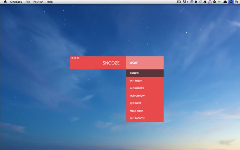 OneTask (Mac) gallery image