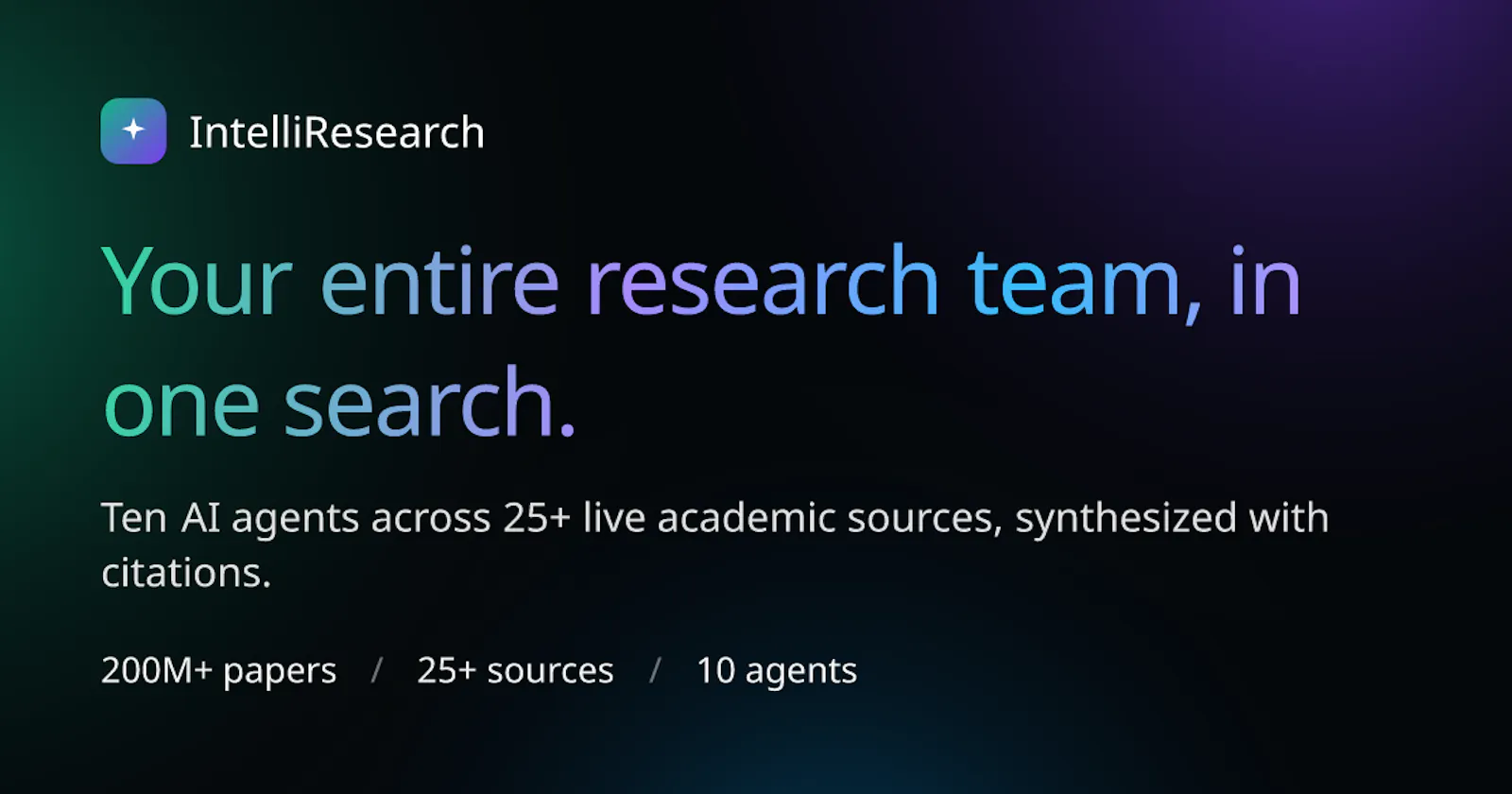 IntelliResearch screenshot 2