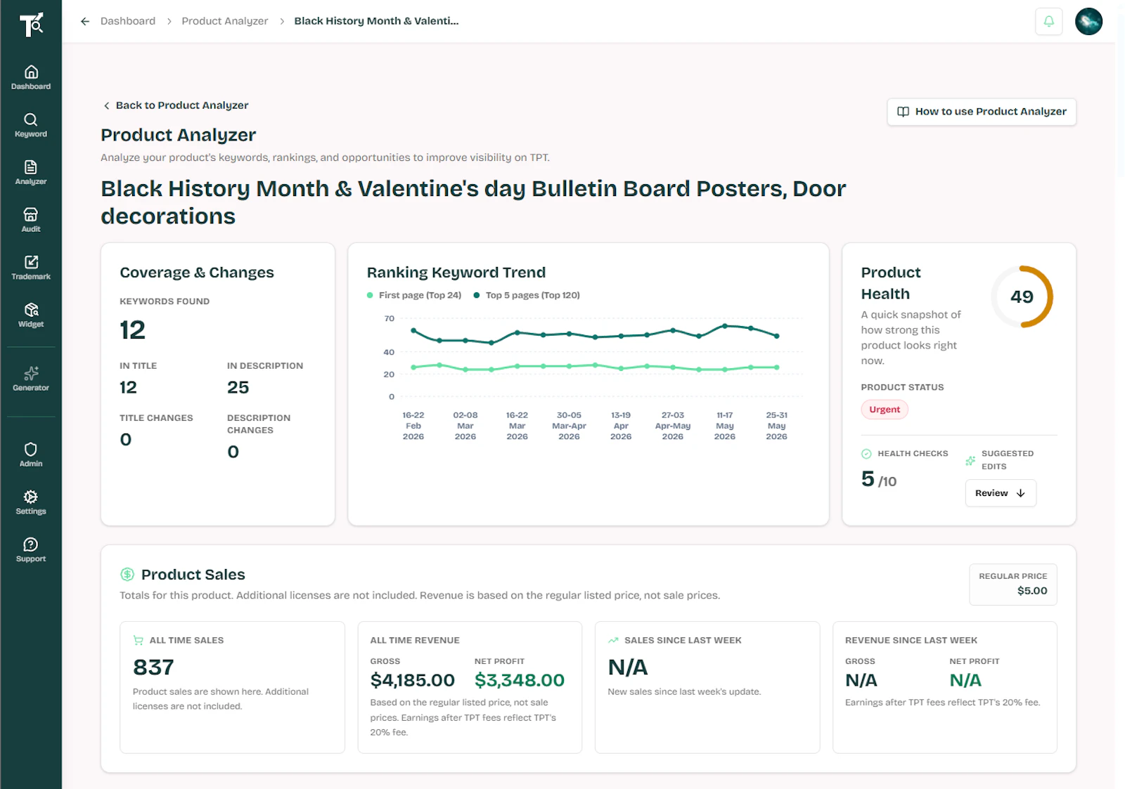 TeacherSEO screenshot 2