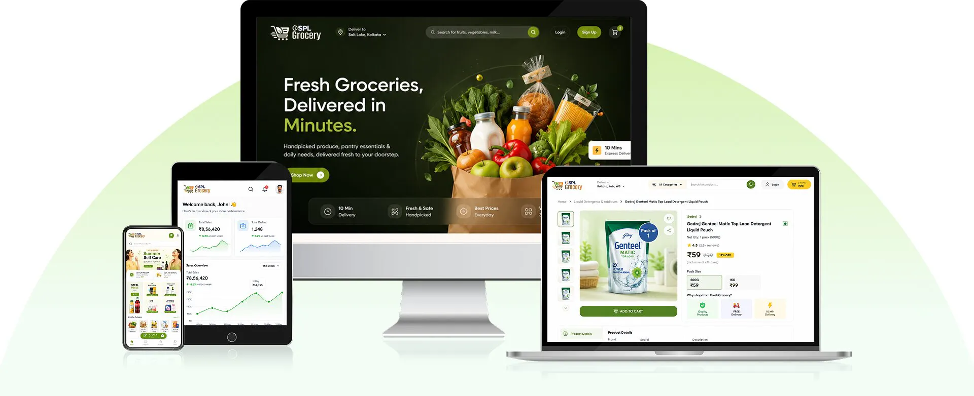 OSPL-Grocery: Grocery Ecommerce Platform gallery image