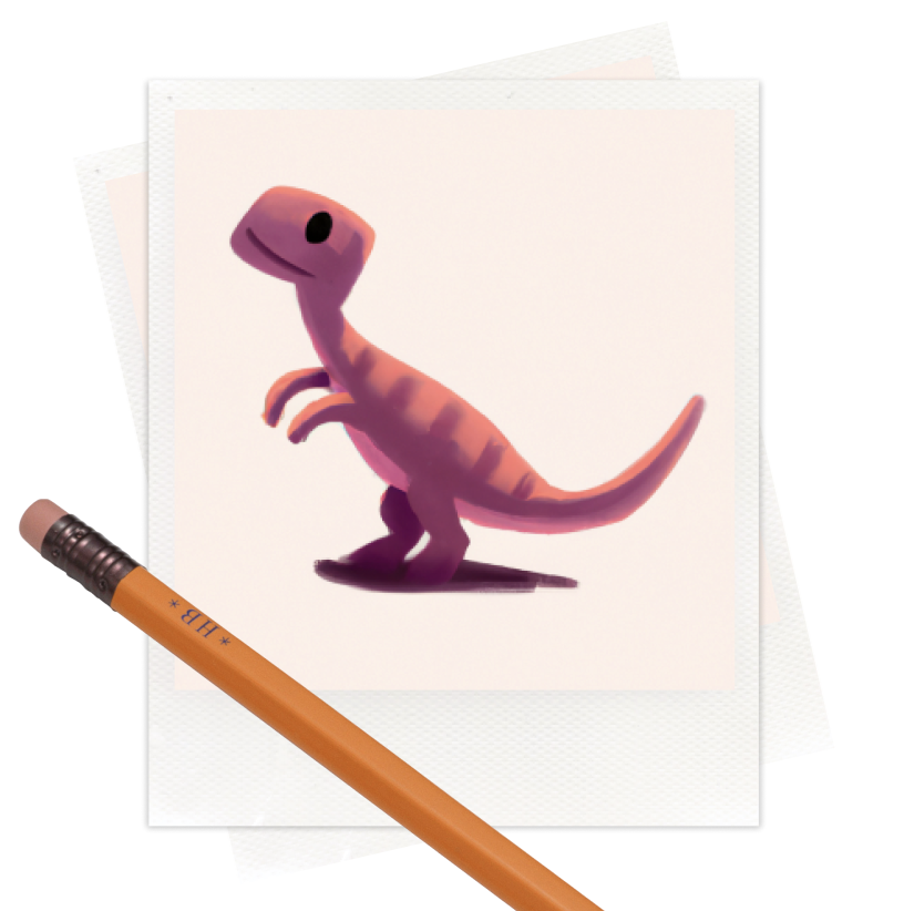 Ti disegnerò un dinosauro