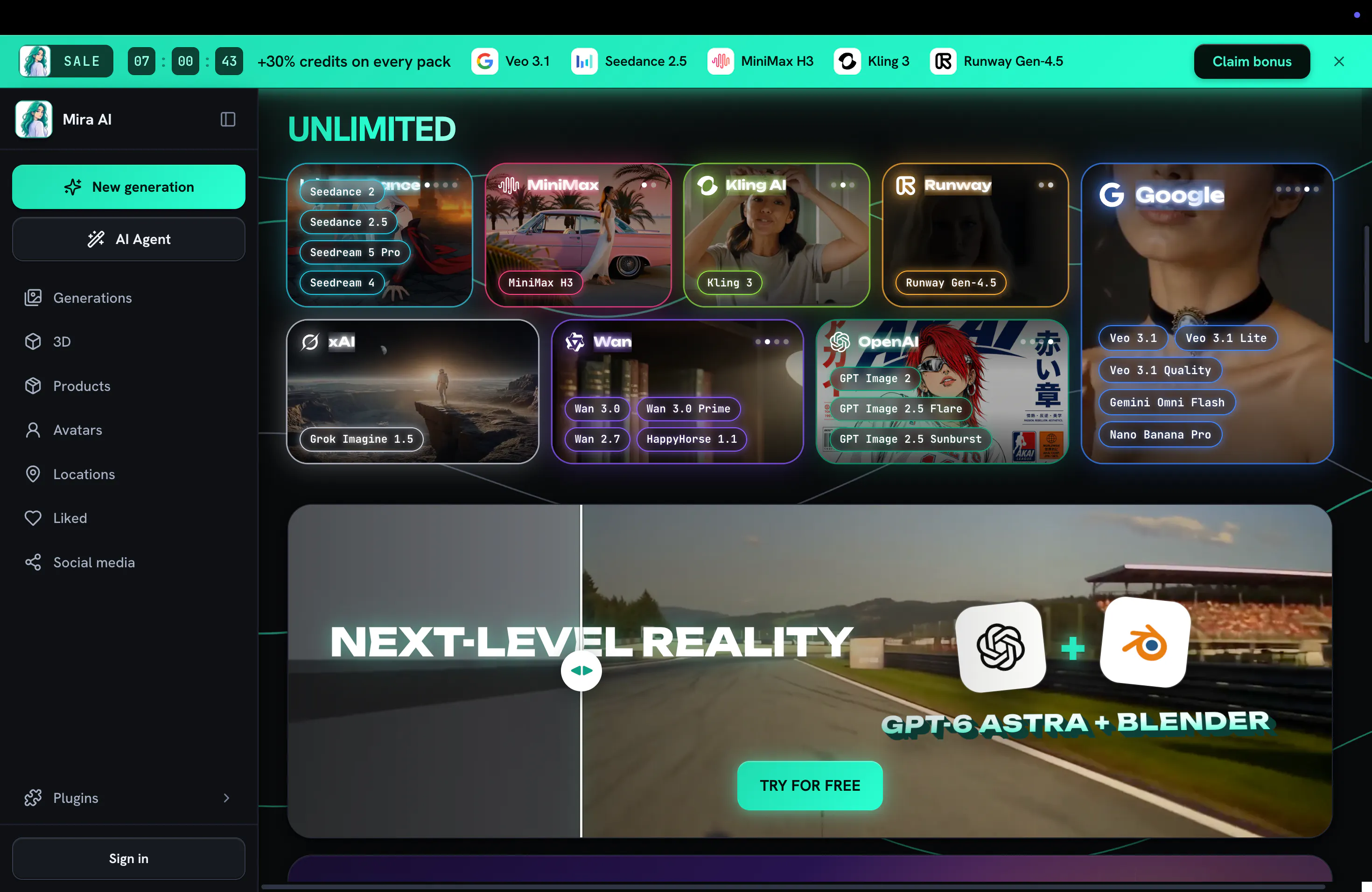 MIRA AI screenshot 2
