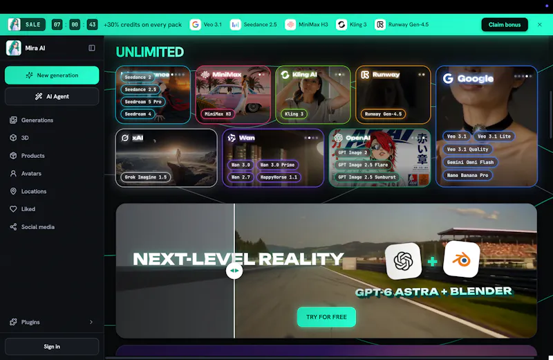 MIRA AI screenshot 2