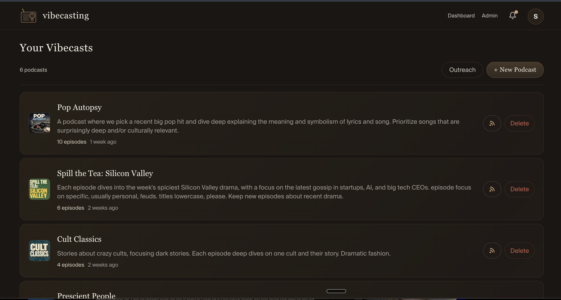 vibecasting gallery image