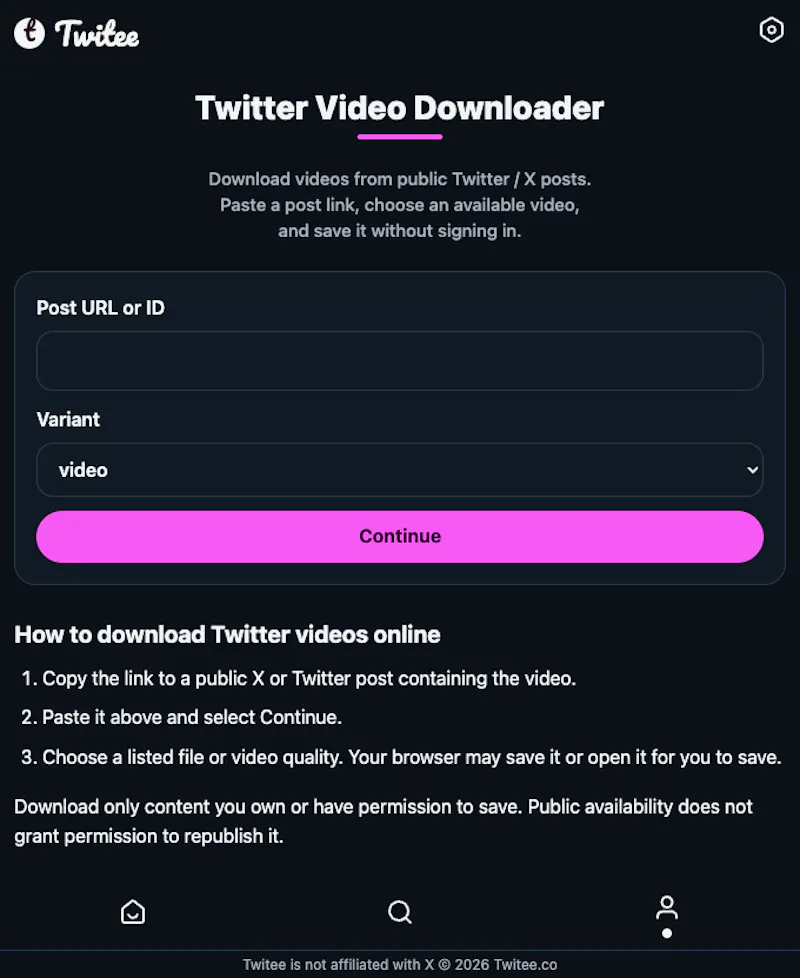 Twitee screenshot 5