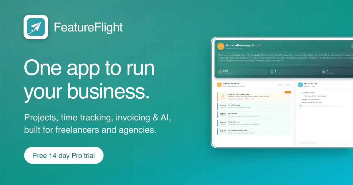 FeatureFlight gallery image