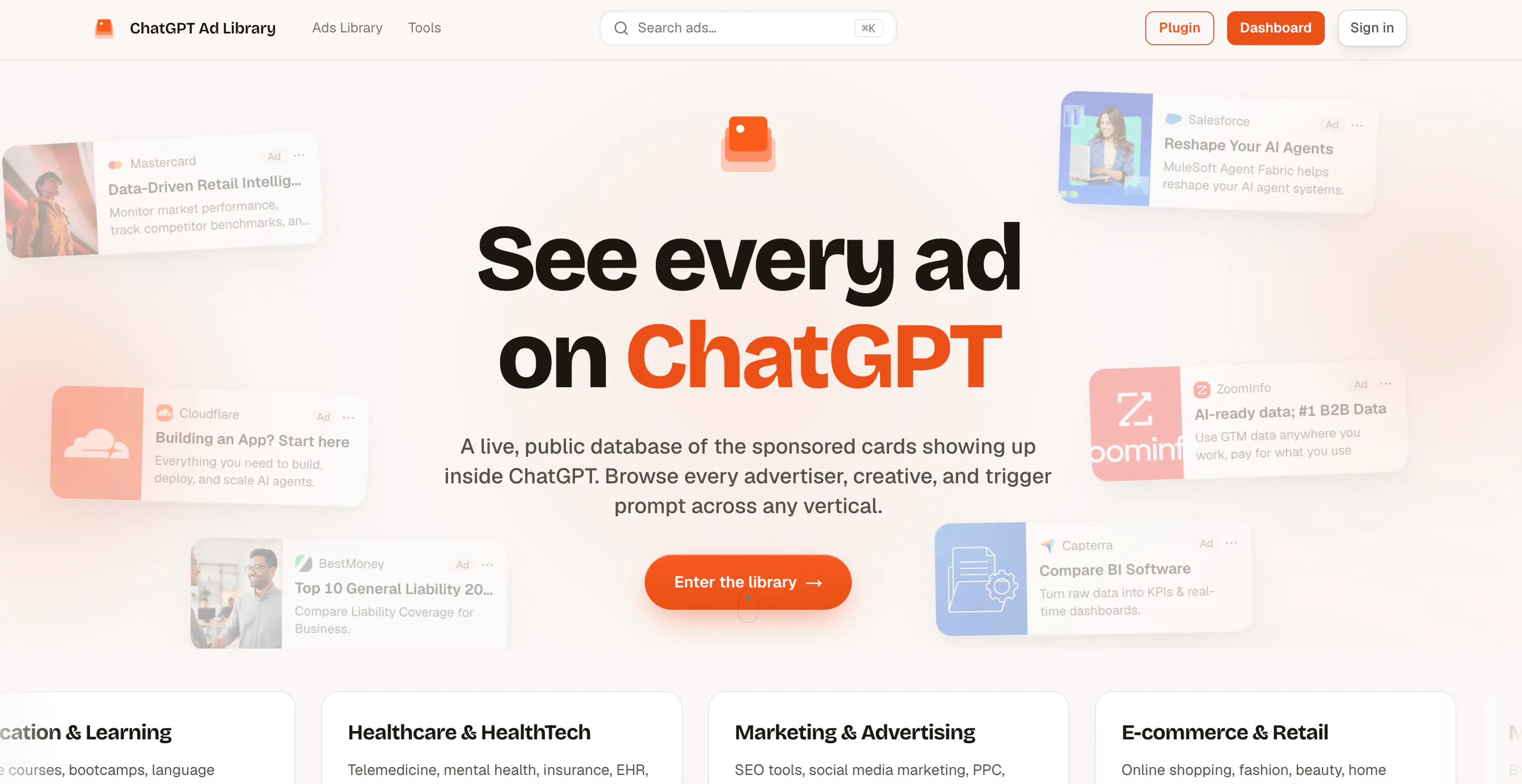 ChatGPT Ad Library gallery image