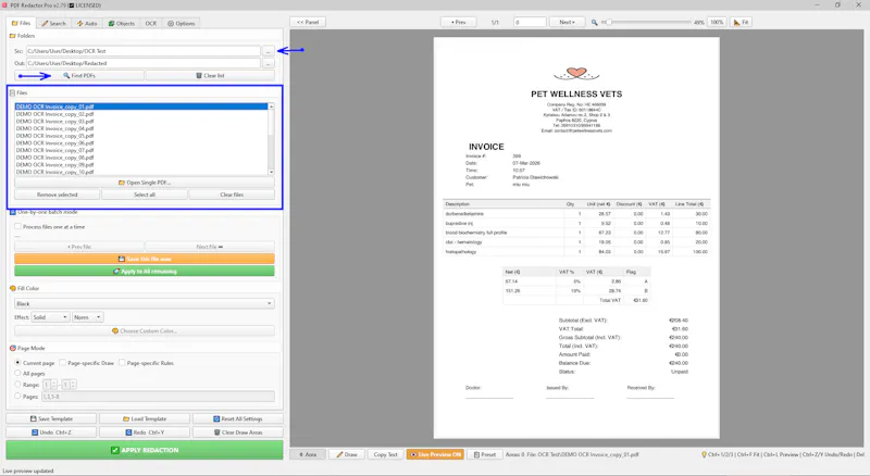 PDF Redactor Pro screenshot 5